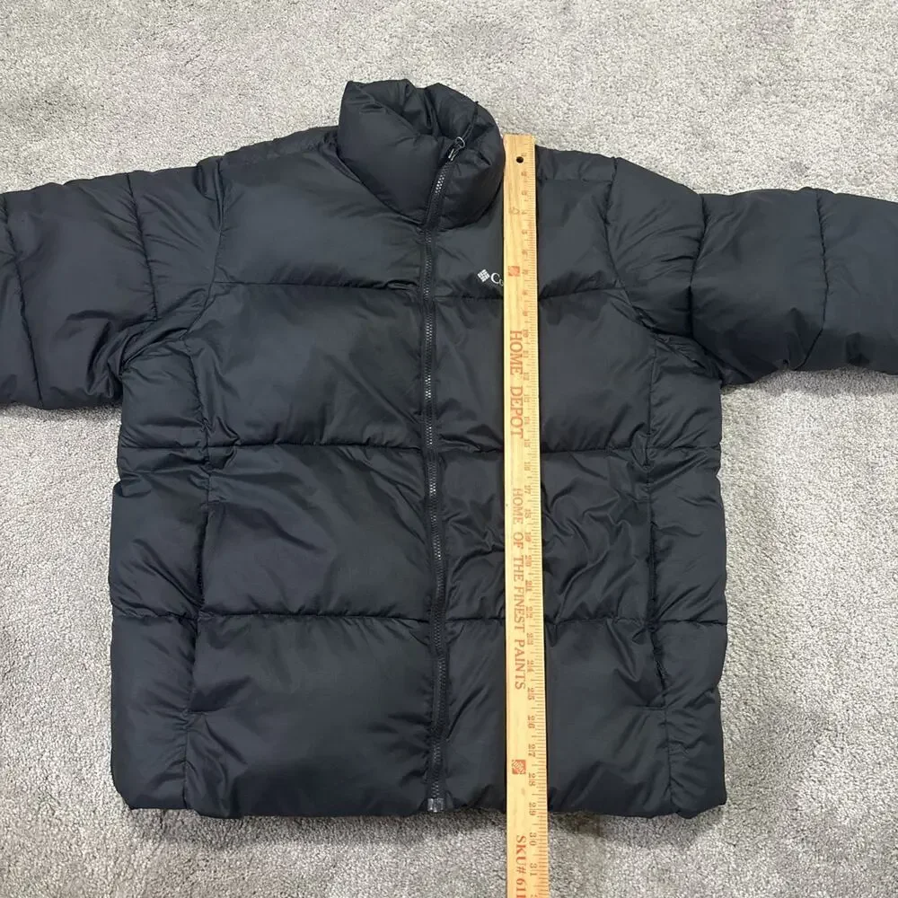 Columbia Interchange Puffer Jacket Black Mens Size Large Insulated Outdoors